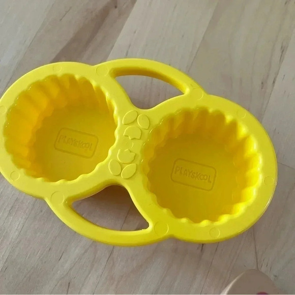 PLAYSKOOL 1990’S MAGIC BREAKFAST PARTY REPLACEMENT 2 Jam MUFFINS & BAKING PAN - Picture 5 of 6